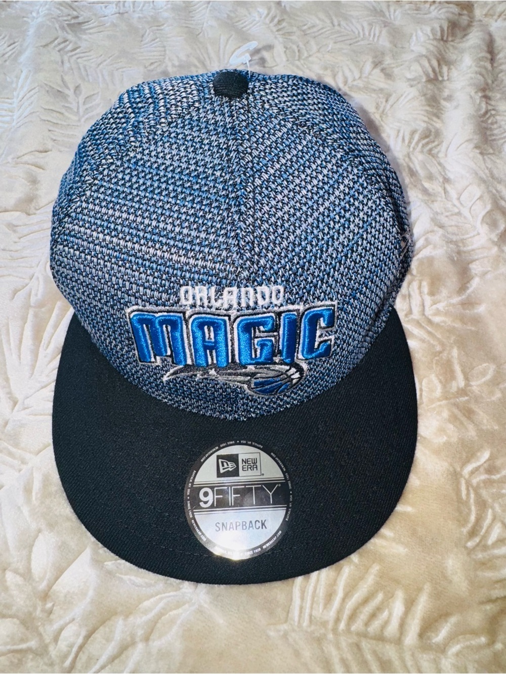 New Era Orlando Magic Snapback Hat - Blue & Black